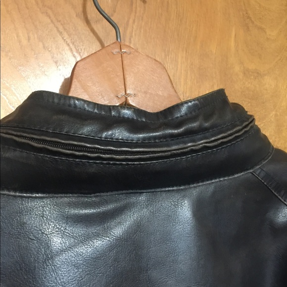 MENS LEVI LEATHER JACKET - Picture 4 of 8